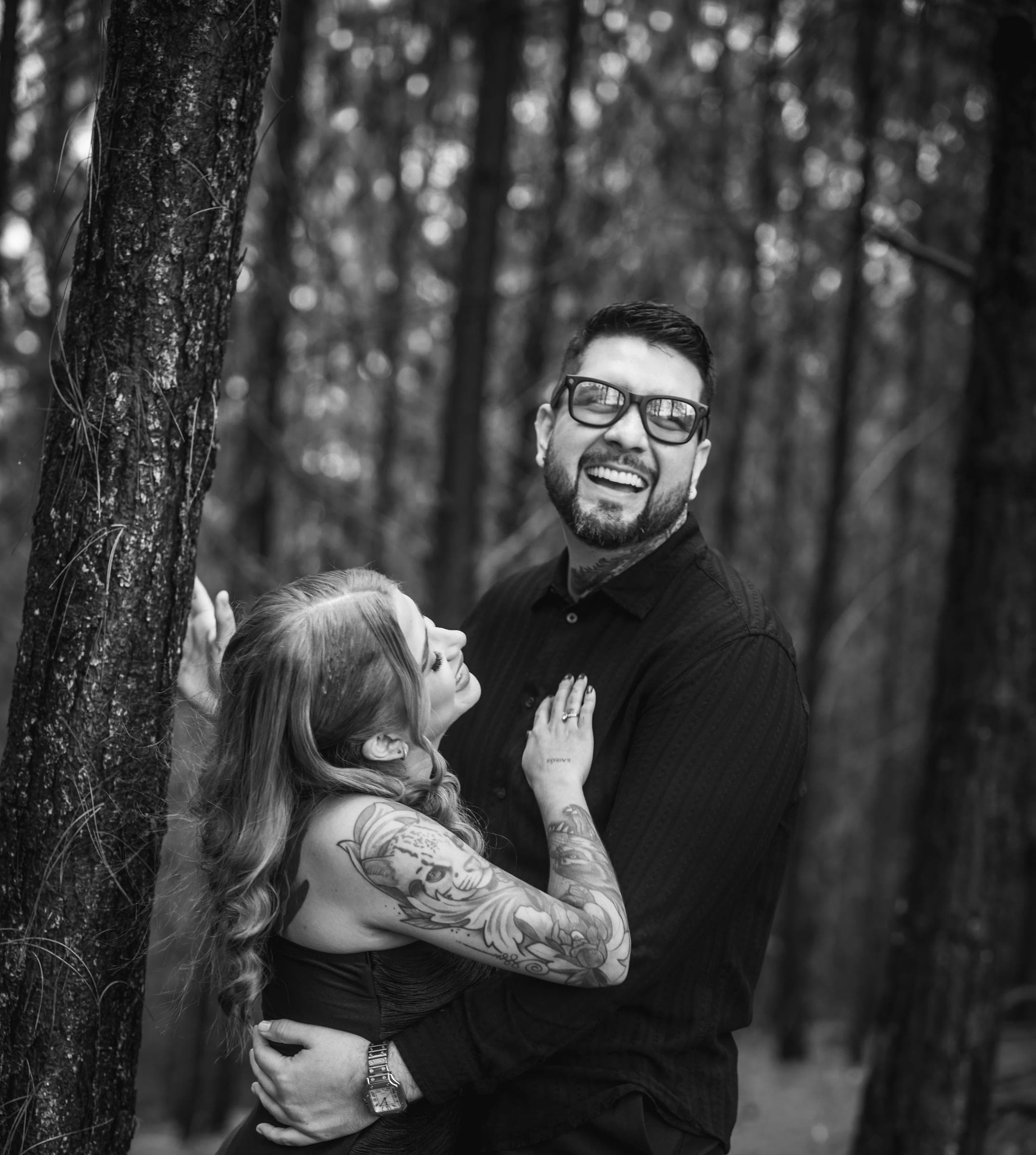 Michael y Juliana en un momento especial